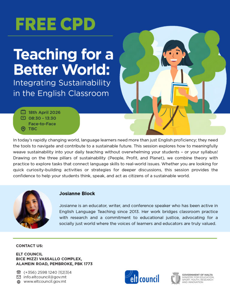 Free CPD Session: Teaching for a Better World: Integrating ...